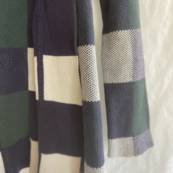 Anthropologie ModCloth simply snuggly plaid cardigan Forrest green Size Small - Picture 8 of 16